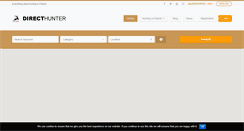 Desktop Screenshot of directhunter.com